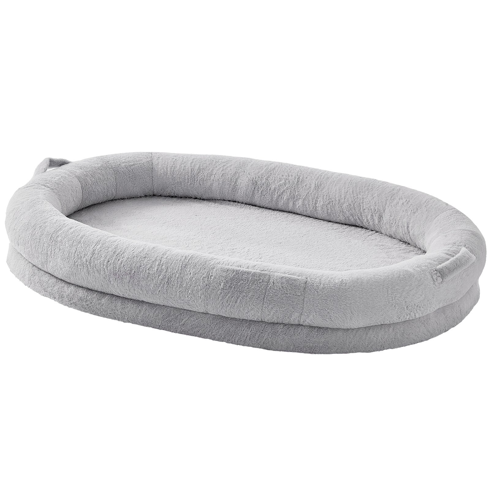 Human Dog Bed 1825x1220x254 mm Human Size Dog Bed Washable Faux Rabbit Fur V952-RLGCQBWTYXDMG98O7V0