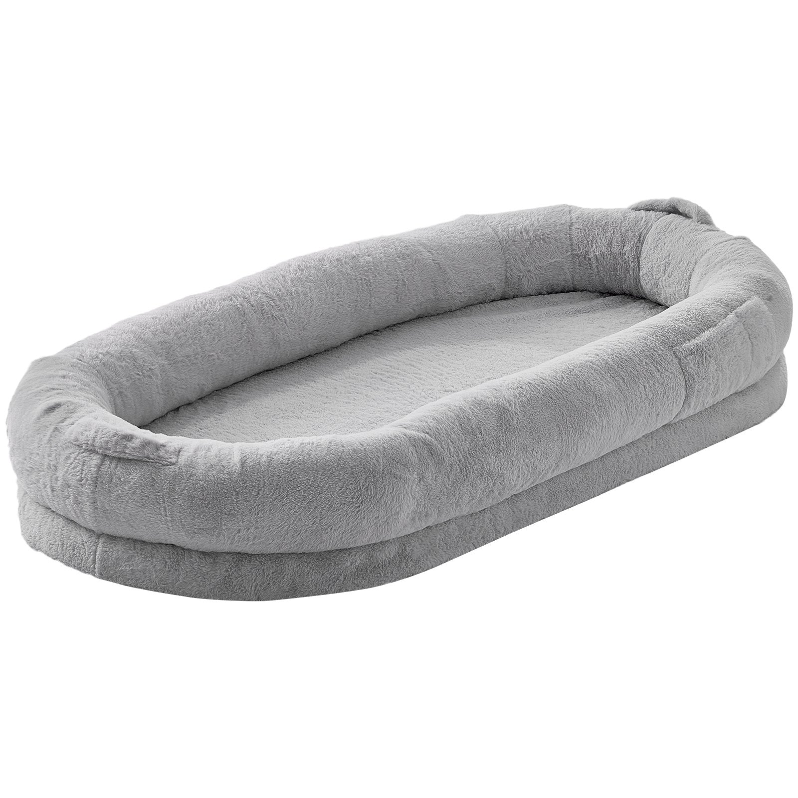 Human Dog Bed 1720x890x250 mm Human Size Dog Bed Washable Faux Rabbit Fur V952-RLGCQBWTYXDMHL7V8V0