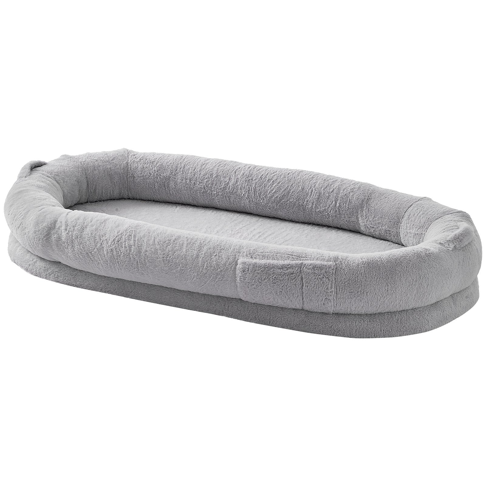 Human Dog Bed 1720x890x250 mm Human Size Dog Bed Washable Faux Rabbit Fur V952-RLGCQBWTYXDMHL7V8V0