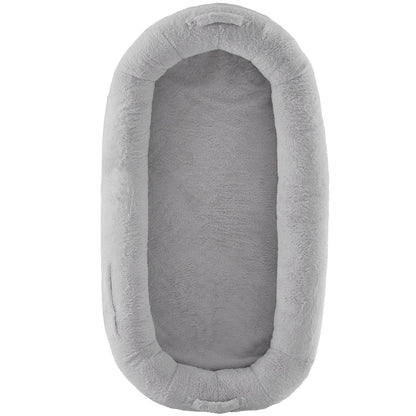 Human Dog Bed 1720x890x250 mm Human Size Dog Bed Washable Faux Rabbit Fur V952-RLGCQBWTYXDMHL7V8V0