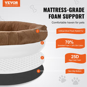Human Dog Bed 1825x1220x254 mm Human Size Dog Bed Washable Faux Rabbit Fur V952-RLGCQBWTYXDMQBXROV0