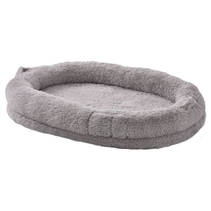 Human Dog Bed 1820x1220x250 mm Human Size Dog Bean Bed Washable PV Velvet V952-RLGCQBWTYXZMLCKEJV0