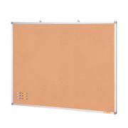 48"x36" Large Cork Board - Wall-Mounted Bulletin Board with Pin Board - Perfect for School, Home, Office V952-RMB48X36WLBKMTG00V0