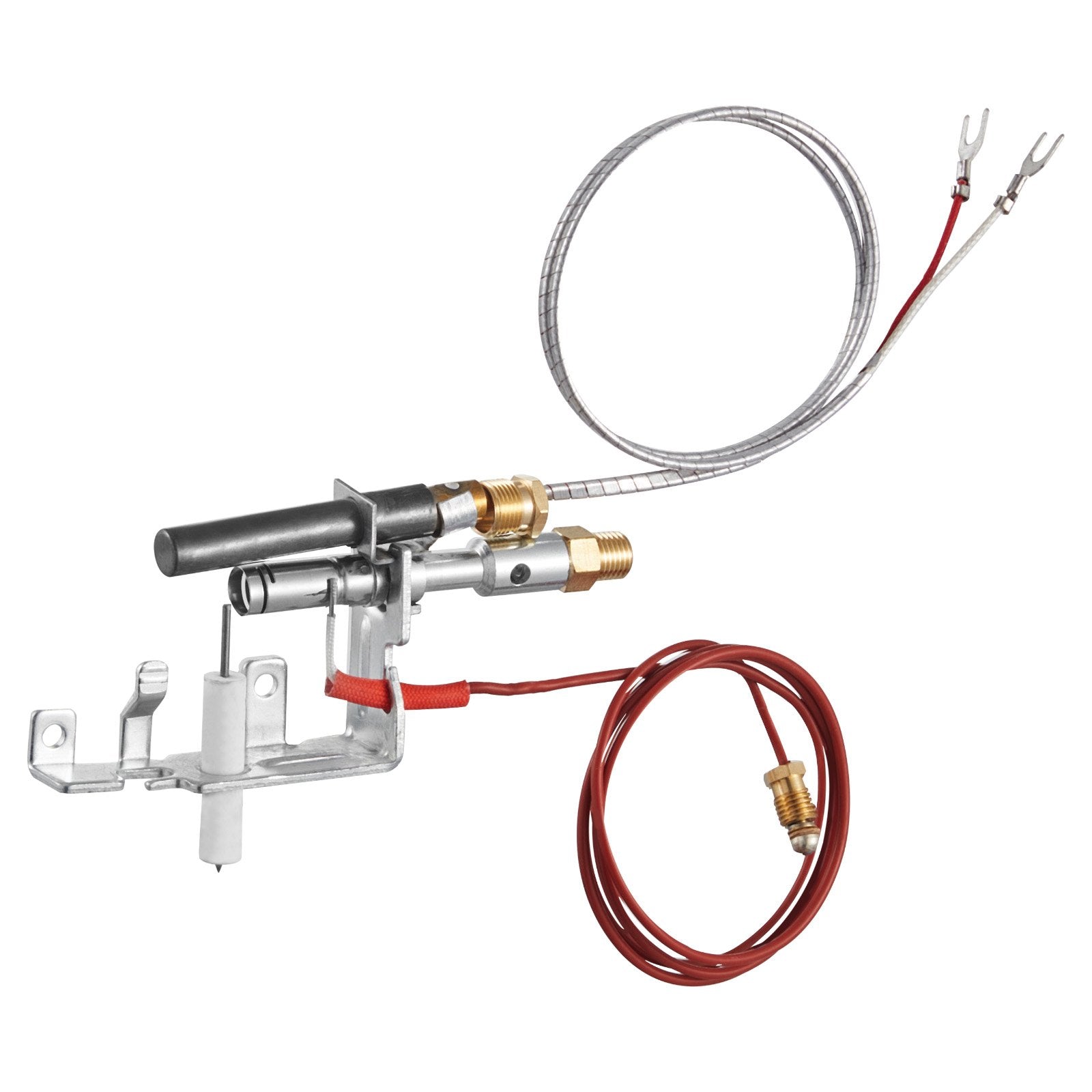 Gas Pilot Assembly, OE 14D0477, LPG8404, SRV14D0477 Fireplace Gas Pilot Assembly Kit, LPG Ignition V952-RQBLDHZJSDZJ5P6BV001V7