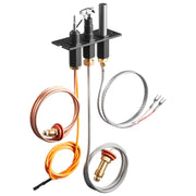 Gas Pilot Assembly, OE 485-510A,4021-736,2103-010 Fireplace Gas Pilot Assembly Kit, Natural Gas Ignition V952-RQBLDHZJSDZJD36A9001V7