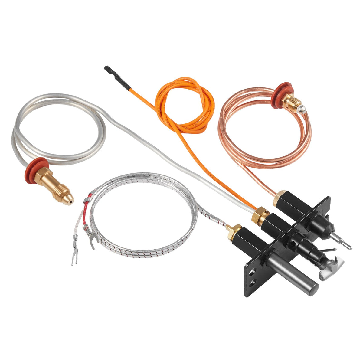 Gas Pilot Assembly, OE 485-510A,4021-736,2103-010 Fireplace Gas Pilot Assembly Kit, Natural Gas Ignition V952-RQBLDHZJSDZJD36A9001V7