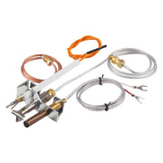 Gas Pilot Assembly, OE 4021-732, 25660 Fireplace Gas Pilot Assembly, Natural Gas Ignition Replacement with V952-RQBLDHZJSDZJDWLH6001V7