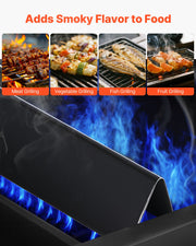 Flavorizer Bars, 39cm Grill Replacement Part, for Weber Spirit I & II 300 Series Grills, Including Spirit V952-RQKLFHBTCG1566FSU001V0