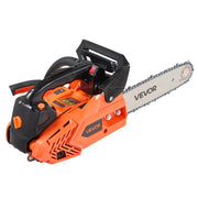 25 cc Gas Chainsaw, 305 mm Gas Powered Chainsaw, 0.75 kW Power Chain Saw with Non-Slip Handle, Gas-Powered V952-RQLJ12INCHECGYJ4G001V0