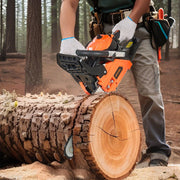 40 cc Gas Chainsaw, 355 mm Gas Powered Chainsaw, 1.3 kW Power Chain Saw with Non-Slip Handle, Gas-Powered V952-RQLJ14INCHEC4M9U6001V0