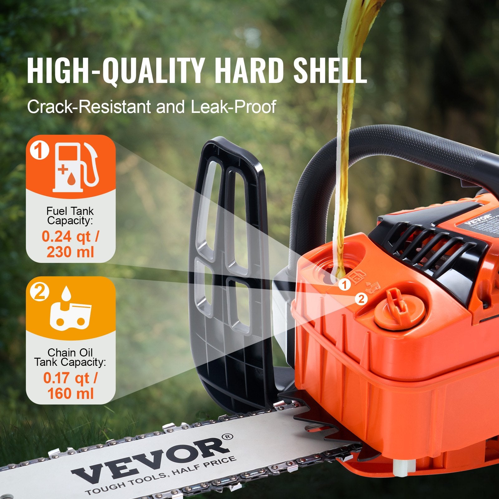 25.4CC 304.8mm Gasoline Chainsaw Powered Wood Cutting Engine Gas Chain Saw V952-RQLJOZKECC25O22OQV0