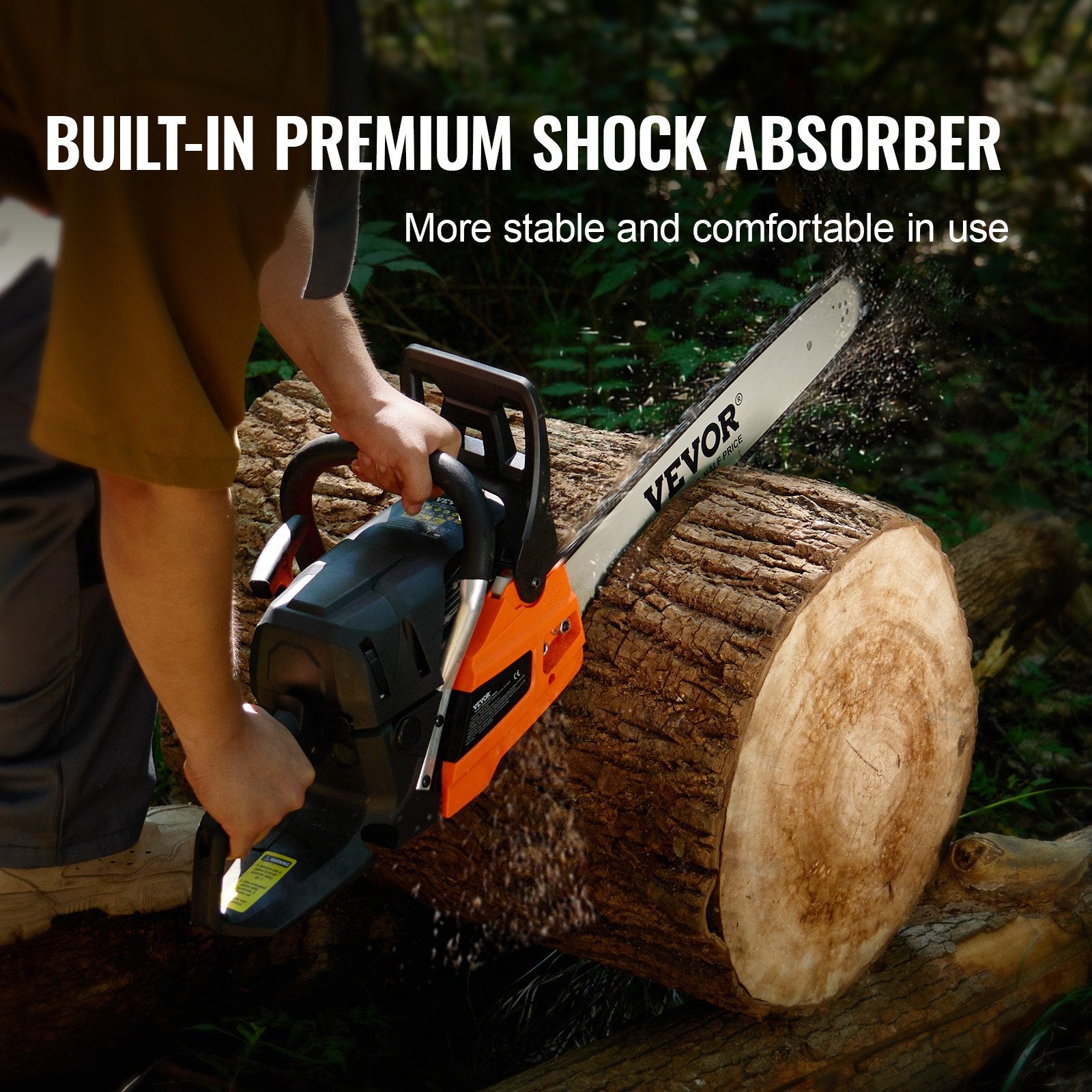 58CC 508mm Gasoline Chainsaw Gas Powered Wood Cutting Engine Gas Chain Saw V952-RQLJOZKECC58UT4FDV0
