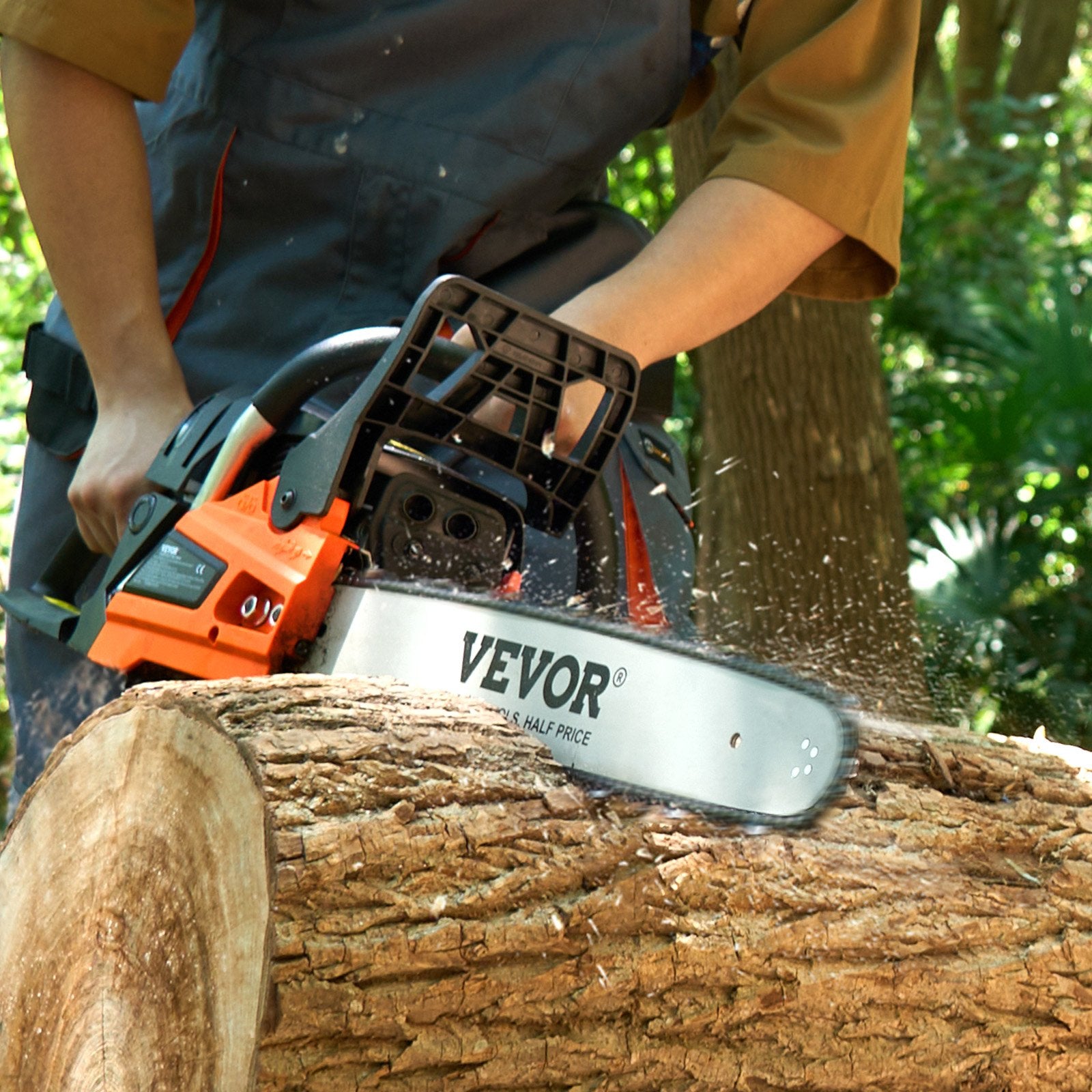 58CC 508mm Gasoline Chainsaw Gas Powered Wood Cutting Engine Gas Chain Saw V952-RQLJOZKECC58UT4FDV0