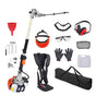 15.7-inch 26CC 2 Cycle Gas Hedge Trimmer, Gas Powered Pole Hedge Trimmer with Dual Sided Dual Action Blade, V952-RQLLJGZJDLLJRN337V0