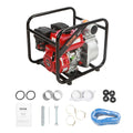 Gasoline Engine Water Pump, 80 mm, 7HP 265 GPM, 43 m Lift, 7 m Suction, 4-Stroke Gas Powered Trash Water V952-RYFDJSBYCYC377WQQV0