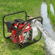 Gasoline Engine Water Pump, 80 mm, 7HP 265 GPM, 43 m Lift, 7 m Suction, 4-Stroke Gas Powered Trash Water V952-RYFDJSBYCYC377WQQV0