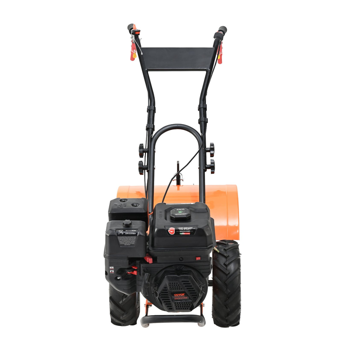 Tiller Cultivator Gas Powered, 212CC 4-Stroke Garden Cultivator, Tiller with 4 Steel Adjustable Rear Tines V952-RYGYJ212CCSCGHWDEV0