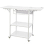 Heat Press Table 3Tier Movable Heat Press Stand Foldable with Wheels White V952-RYJGZTBS3CDGDNP3UV0