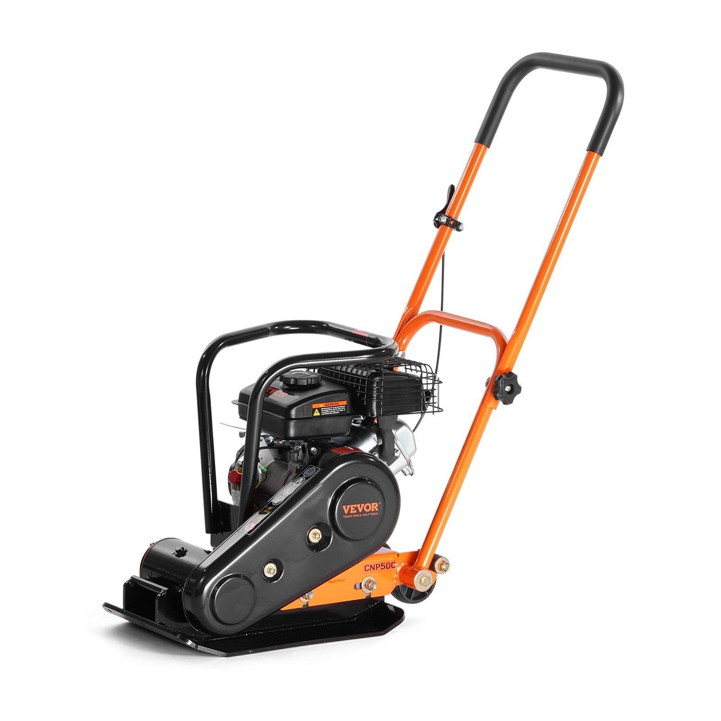Plate Compactor, 2.8 HP 78.5CC Gas Engine 5,250 VPM, 870 kg Force Vibratory Compaction Tamper with 18.7 x V952-RYPBYS22128HP0NROV0