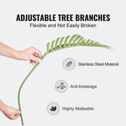 Artificial Palm Tree, 1219mm Tall Faux Plant, Secure PE Material & Anti-Tip Tilt Protection Low-Maintenance V952-RZRDZW4FT2BLDY2FIV0