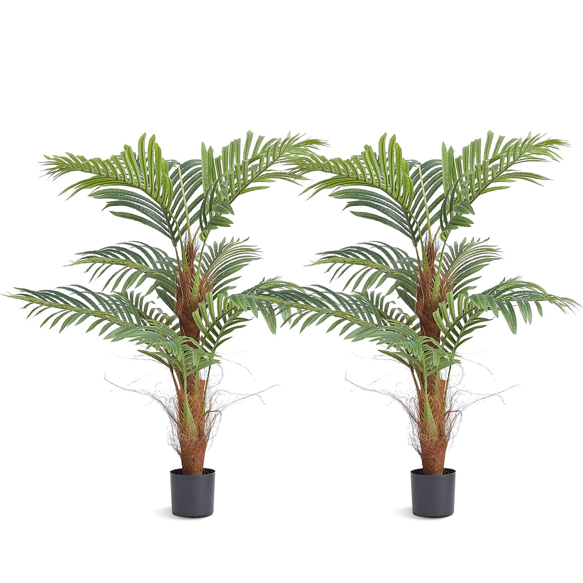 Artificial Palm Tree, 1219mm Tall Faux Plant, Secure PE Material & Anti-Tip Tilt Protection Low-Maintenance V952-RZRDZW4FT2BLDY2FIV0