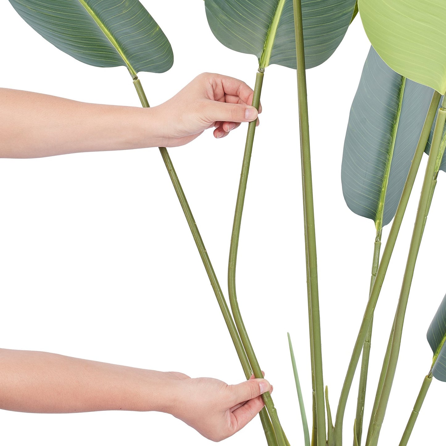 Artificial Birds Of Paradise Tree, 1.5m Tall Faux Plant, PE Material & Anti-Tip Tilt Protection V952-RZRDZW5FT1TT14RVAV0
