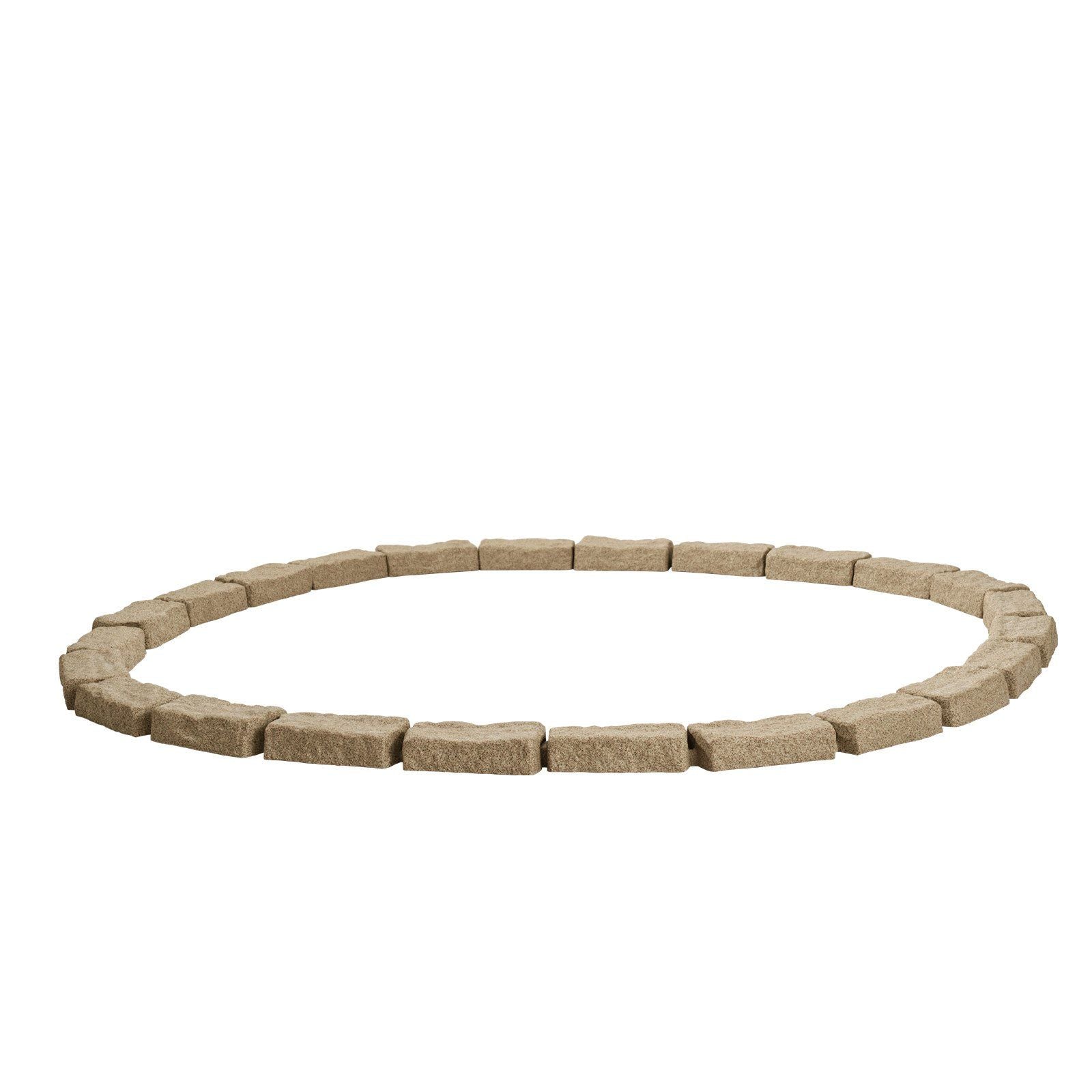 Fake Stone Landscape Edging 1180 x 95 x 57 mm Lawn Edging Fade-Resistant Beige V952-RZSPZXCCMH00QCRMMV0