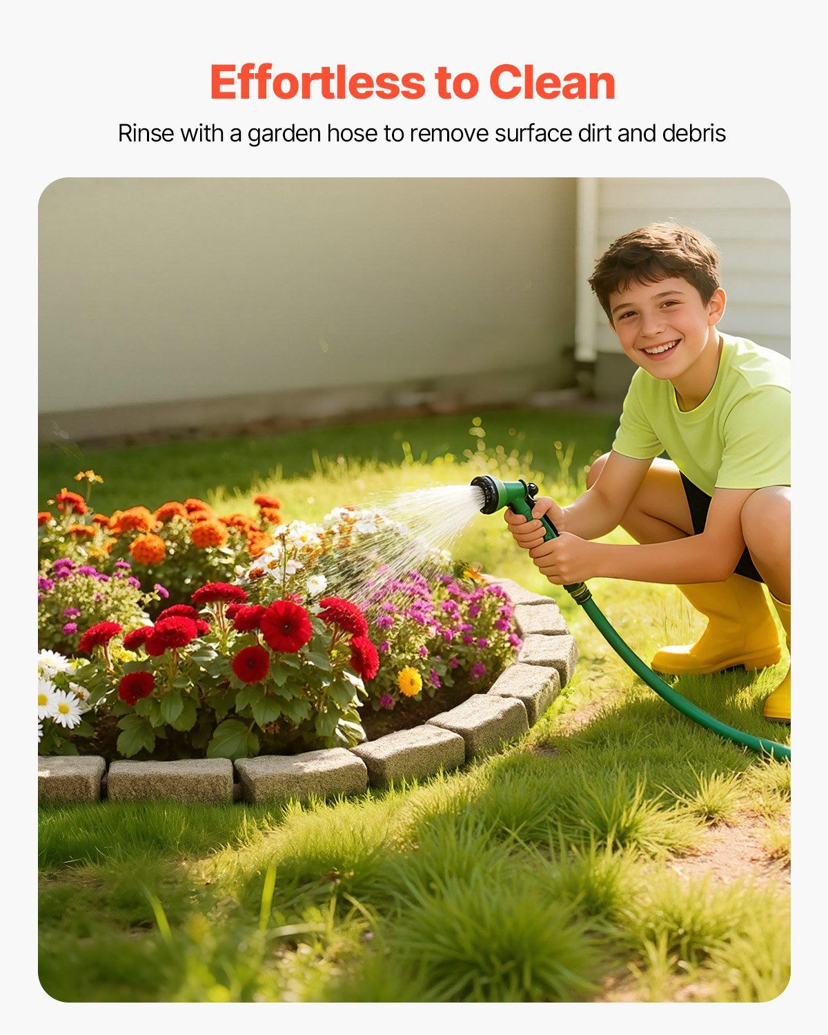 Fake Stone Landscape Edging 1180 x 95 x 57 mm Lawn Edging Fade-Resistant Beige V952-RZSPZXCCMH00QCRMMV0