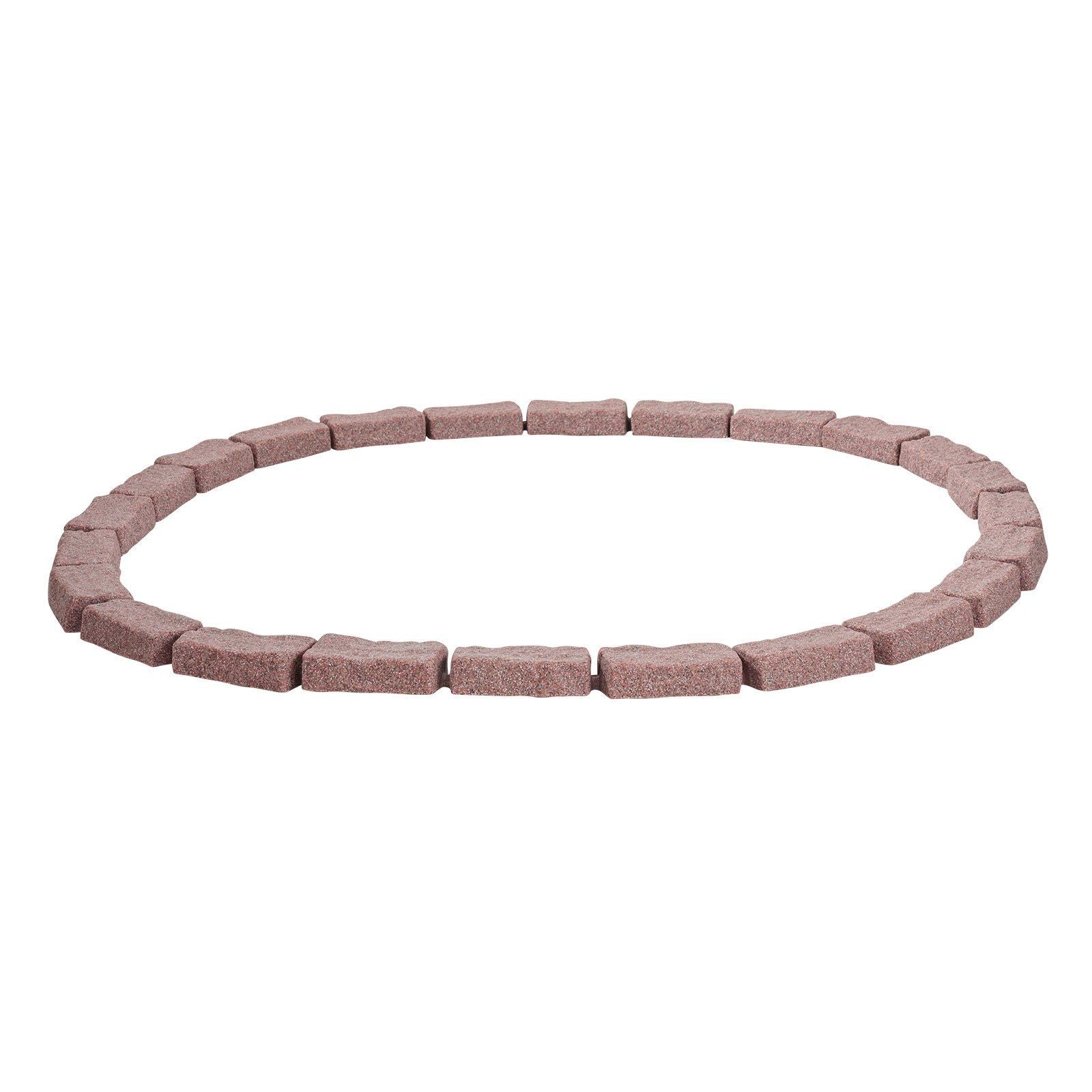 Faux Stone Landscape Edging 1180 x 95 x 57 mm Garden Lawn Edging for Walkway Brown V952-RZSPZXCCZS00MU8Y3V0