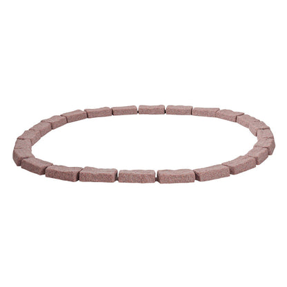 Faux Stone Landscape Edging 1180 x 95 x 57 mm Garden Lawn Edging for Walkway Brown V952-RZSPZXCCZS00MU8Y3V0