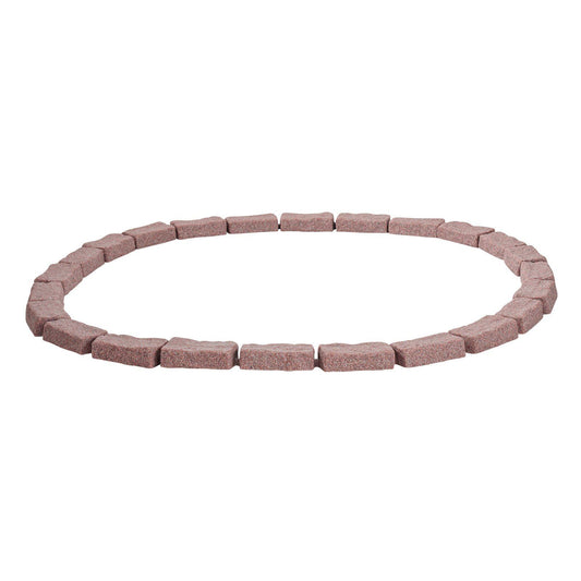 Faux Stone Landscape Edging 1180 x 95 x 57 mm Garden Lawn Edging for Walkway Brown V952-RZSPZXCCZS00MU8Y3V0