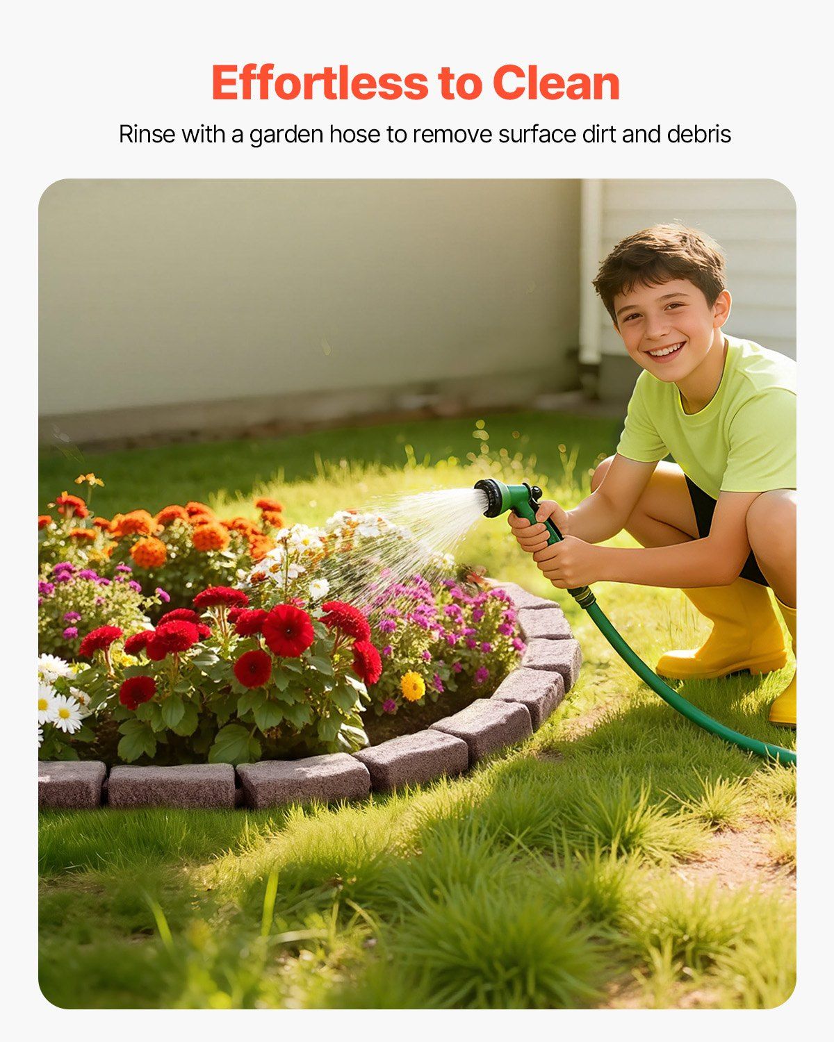 Faux Stone Landscape Edging 1180 x 95 x 57 mm Garden Lawn Edging for Walkway Brown V952-RZSPZXCCZS00MU8Y3V0