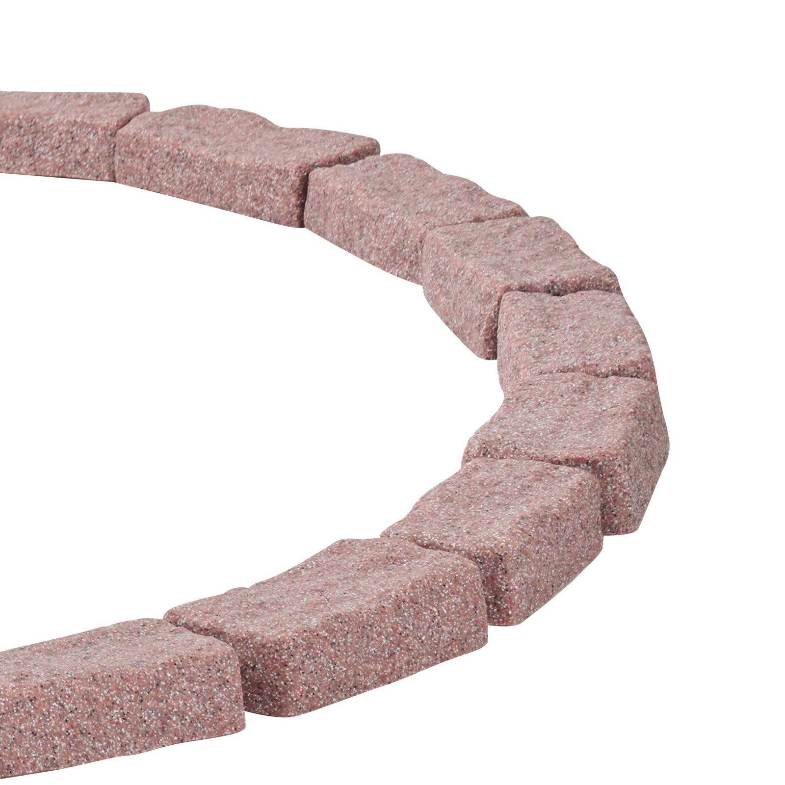 Faux Stone Landscape Edging 1180 x 95 x 57 mm Garden Lawn Edging for Walkway Brown V952-RZSPZXCCZS00MU8Y3V0