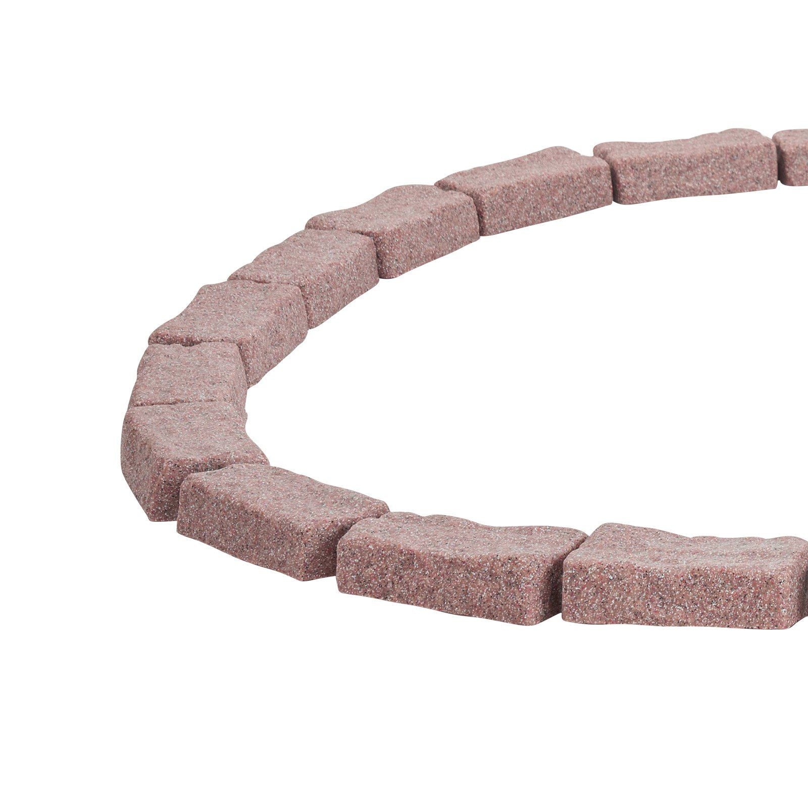 Faux Stone Landscape Edging 1180 x 95 x 57 mm Garden Lawn Edging for Walkway Brown V952-RZSPZXCCZS00MU8Y3V0