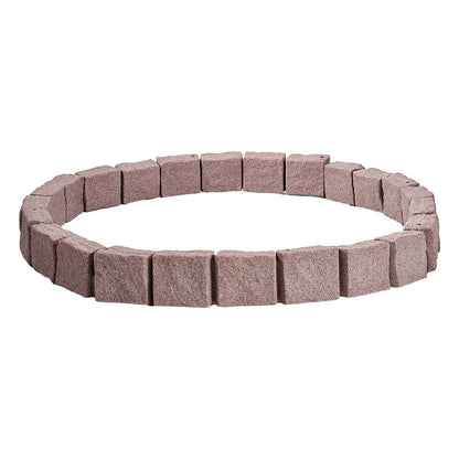 Fake Stone Landscape Edging1190 x 100 x 155mm Lawn Edging Fade-Resistant Brown V952-RZSPZZCCZS0081JN2V0