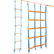Ninja Warrior Obstacle Course for Kids, 2 x 19.8m Weatherproof Slacklines, 500lbs Weight Capacity Monkey V952-RZX652YC12J04XE08V0