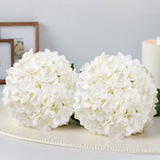 Artificial Flowers, 105 pcs Real Looking White Silk Fake Hydrangea Bulk, White Faux Bridal Shower with Stems V952-RZXQBS105PCSKMGDN001V0