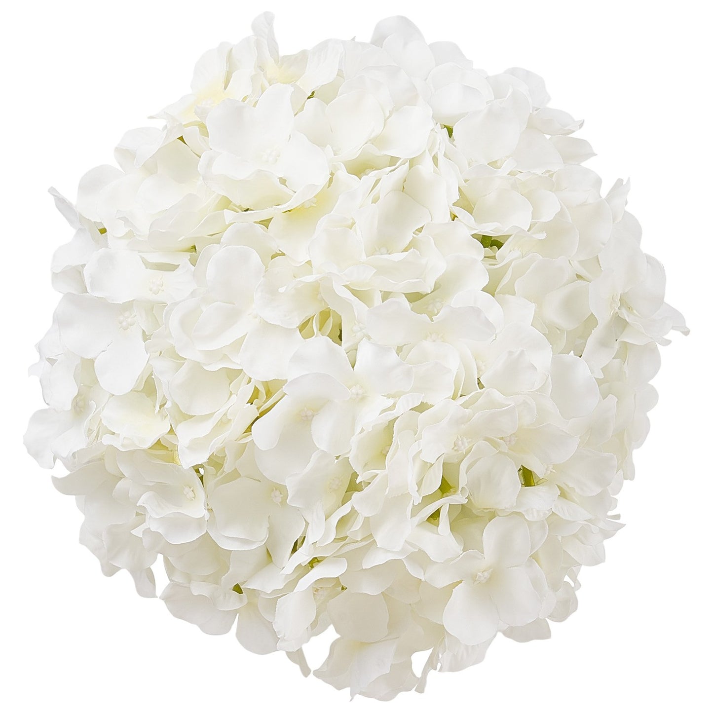 Artificial Flowers, 105 pcs Real Looking White Silk Fake Hydrangea Bulk, White Faux Bridal Shower with Stems V952-RZXQBS105PCSKMGDN001V0
