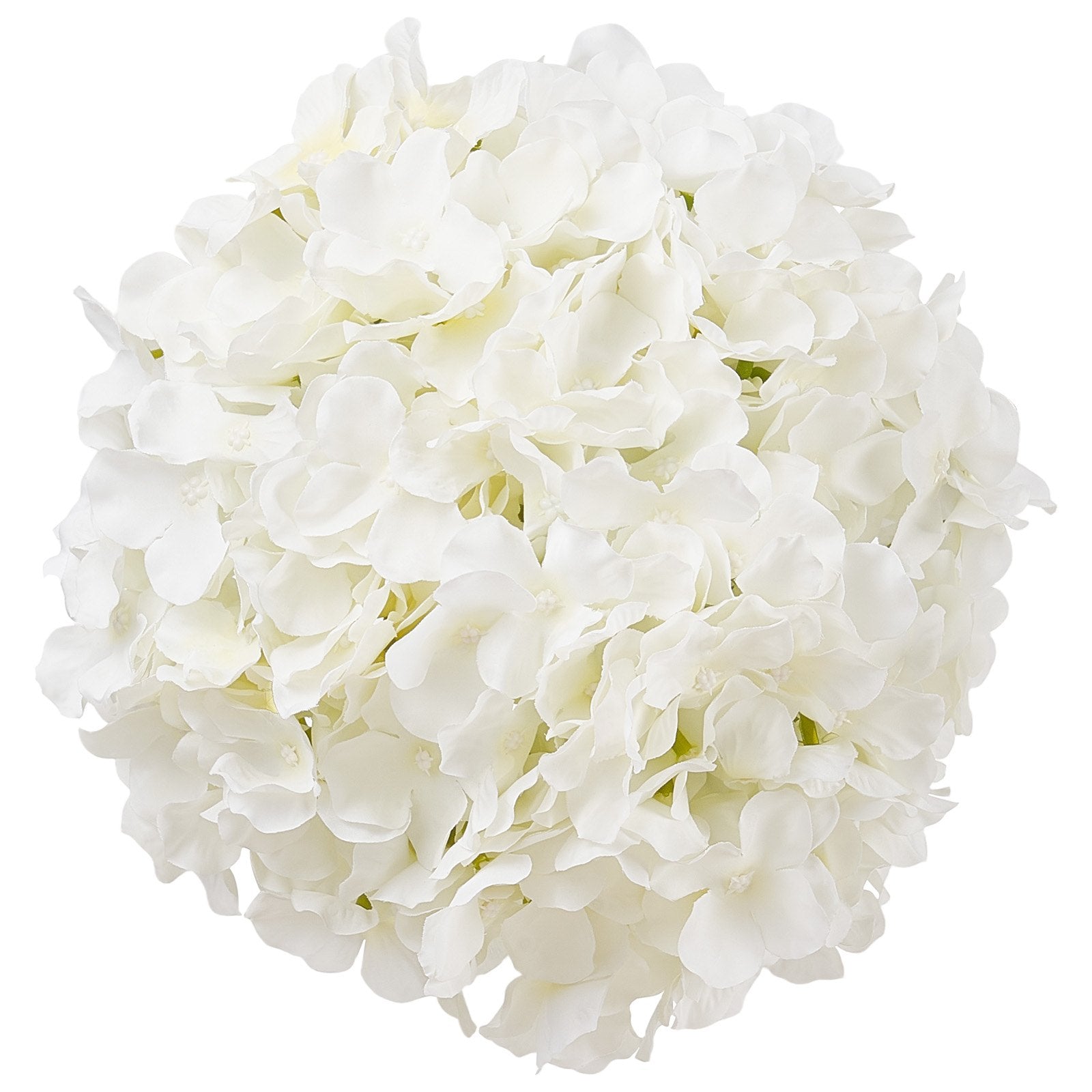 Artificial Flowers, 105 pcs Real Looking White Silk Fake Hydrangea Bulk, White Faux Bridal Shower with Stems V952-RZXQBS105PCSKMGDN001V0