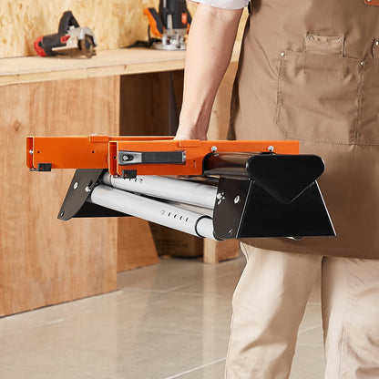 Miter Saw Stand 330lbs Load Capacity Steel 29.1"-32.9" Adjustable Height V952-RZXXQJZJGZ36VWN2FV0
