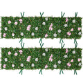 Artificial Luxury Flower Wall Backdrop, 2 PCS, Each Panel 61 x 243.8 cm, Gorgeous 3D Silk Floral Backdrop Pet V952-RZZWQPJSPJS3F1M0A001V0