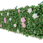 Artificial Luxury Flower Wall Backdrop, 2 PCS, Each Panel 61 x 243.8 cm, Gorgeous 3D Silk Floral Backdrop Pet V952-RZZWQPJSPJS3F1M0A001V0