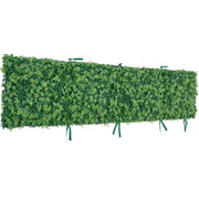 Artificial Plant Wall, 4 PCS 61 x 243.8 cm Artificial Boxwood Panels, Sun Protection Greenery Backdrop V952-RZZWQPJSPJS3I04L4001V0