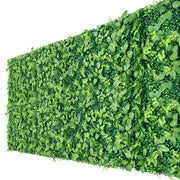 Artificial Plant Wall, 4 PCS 61 x 243.8 cm Artificial Boxwood Panels, Sun Protection Greenery Backdrop V952-RZZWQPJSPJS3I04L4001V0