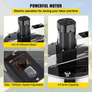 4 Frame Electric Honey Extractor Beekeeping 120 W Motor 2 Clear Lids V952-S-4XXDDYMJ0000001V3