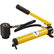 10 Ton Hydraulic Knockout Punch Kit, 1/2" to 2" Conduit Hole Cutter Set, KO Tool Kits with Puncher 6 Piece, V952-S10T240CR16MM3UYFV0