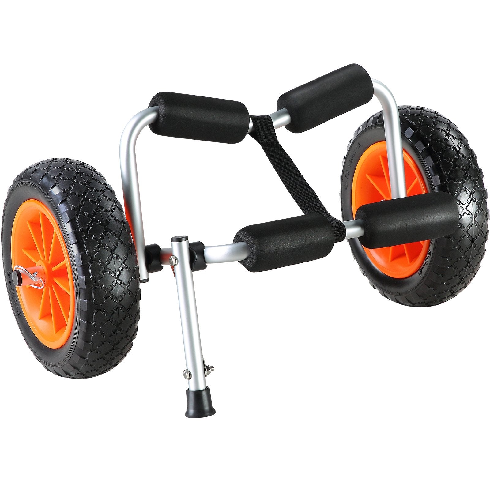 Foldable Kayak Cart Canoe Boat Carrier 250lbs Load with 10'' Solid Tires V952-S250LBS10INCHUJK2V0
