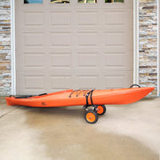 Foldable Kayak Cart Canoe Boat Carrier 250lbs Load with 10'' Solid Tires V952-S250LBS10INCHUJK2V0