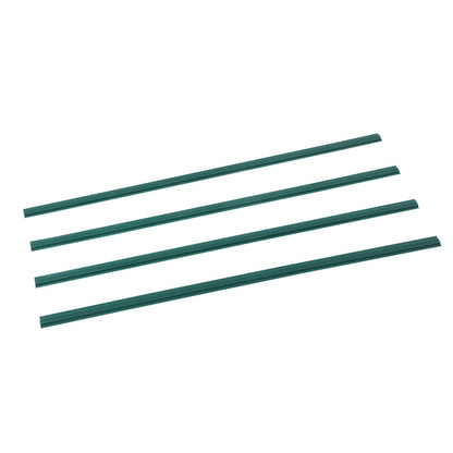 Bottom Locking Privacy Slats, Double-Wall Vertical Bottom-Locking Slats with Wings for Chain-Link Fence, V952-SBDYYSBTSBDYG4UFTV0