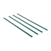 Bottom Locking Privacy Slats, Double-Wall Vertical Bottom-Locking Slats with Wings for Chain-Link Fence, V952-SBDYYSBTSBDYG4UFTV0
